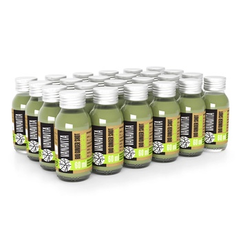 GymBeam VanaVita БИО джинджифилов шот с матча 24 x 60 ml неовкусено