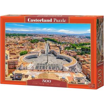 Castorland Пъзел Castorland от 500 части - Изглед от Ватикана (В-53964)