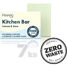 Friendly Soap prírodné mydlo citrónová tráva a konope 7x 95 g zero waste balenie