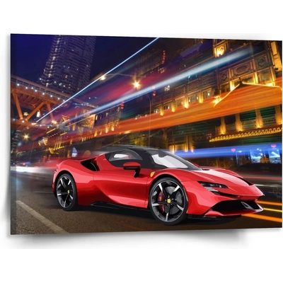 Sablio Obraz Ferrari na ulici - 150x110 cm