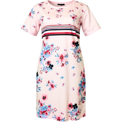 noční košile růžová 23-608