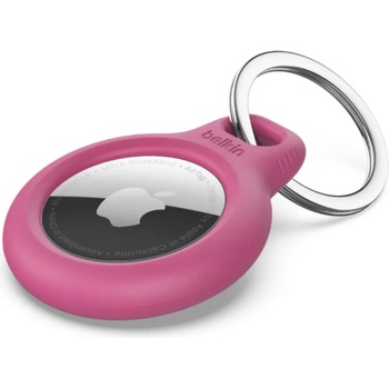 Image 1 of Belkin Secure Holder with Key Ring for AirTag - pink F8W973BTPNK