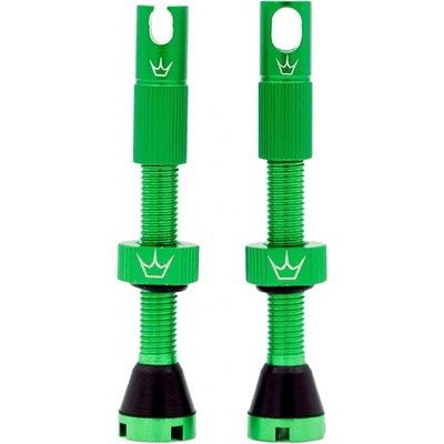 Peaty's MK2 Tubeless Valves 42 mm emerald 42 mm