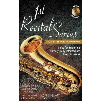 1st RECITAL SERIES + CD / tenor saxofón sólový zošit