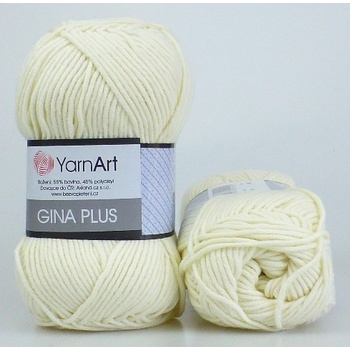Yarn Art Gina Plus 03 smetanová
