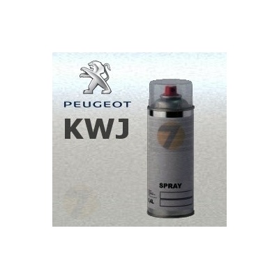 PEUGEOT KWJ BLANC metalická barva Sprej 400ml