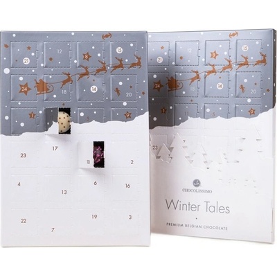 Chocolissimo - Adventný kalendár Winter Tales - malý 288 g