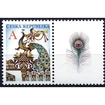 Česká pošta (2011) č. 702 ** KP - Česká republika - Brána s pávem "A"