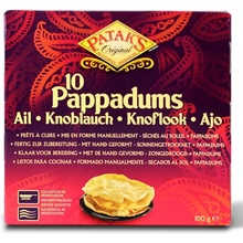 Patak's chleb Pappadums s česnekem 100 g