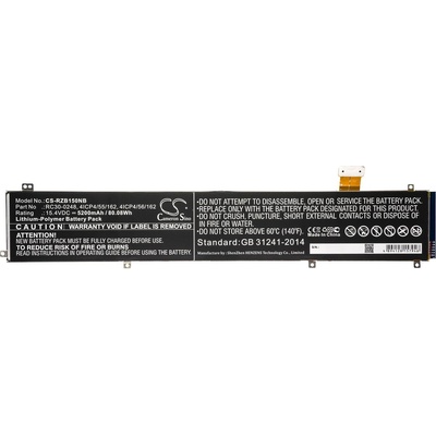 Cameron Sino Батерия за лаптоп RAZER BLADE 2070, Blade 15, RZ09-02386E91 RC30-0248 LiPo 15.4V 5200 mAh Cameron Sino (CS-RZB150NB)
