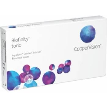 CooperVision Едномесечни контактни лещи Biofinity Toric (3 лещи) (Едномесечни торични контактни лещи)