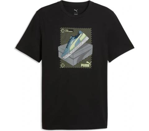 Puma Graphic Tee čierne