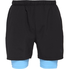 Castore FLOW 2-IN-1 SHORT čierna svetlomodrá