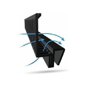 D-D Ultra-Flow prepadový hrebeň 150 cm