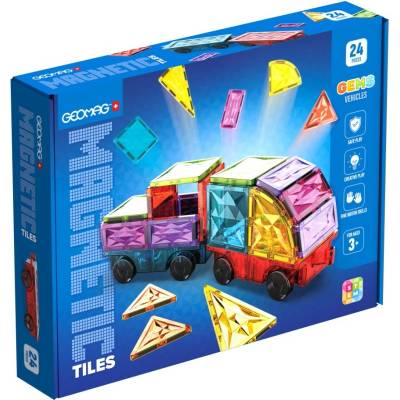 Geomag Magnetic Tiles Auta 24
