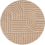 Ayyildiz Светлорозов кръгъл килим ø 200 cm Art 1121 - Ayyildiz Carpets (ART2002001121ROSE)