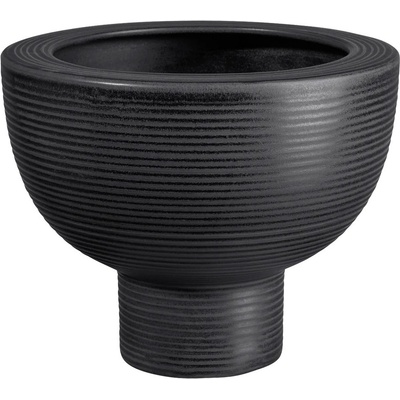ASA Selection MIDORO Kameninový květináč 20 cm černý