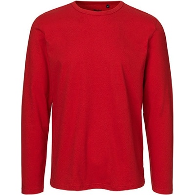 Neutral pánske tričko s dlhým rukávom NE61050 red