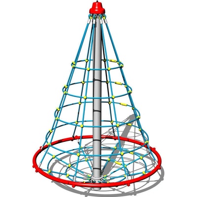 Playground System Lanový kolotoč pro veřejná dětská hřiště "Kužel"