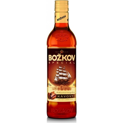 Božkov Special Kávový 30% 0,5 l (holá láhev)
