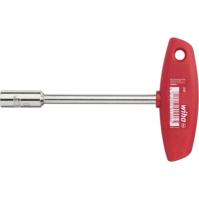 Wiha Nástrčný klíč s rukojetí tvaru T Vnitřní čtyřhran leskem poniklováno 6 mm 01005