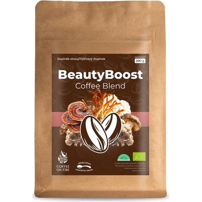 Coffee On Fire BeautyBoost Mushroom Coffee Blend 200 g – Zboží Dáma
