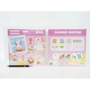 NORIMPEX Diamond Mosaic Keychain, Stickers, Painting Unirosec 1008191