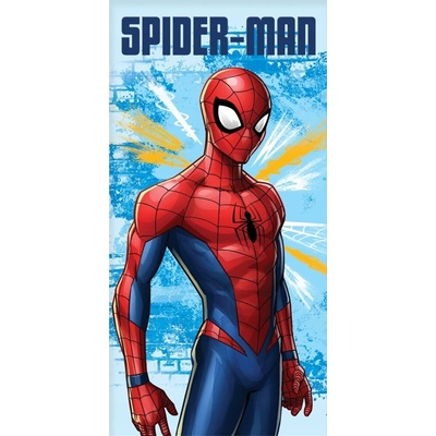 Osuška Spiderman 70 x 140 cm plážová koupelová MARVEL bavlna 100%