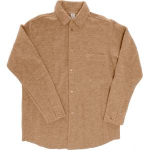Engel Мъжка риза с копчета Engel Men's Shirt - Mandel Melange - размер 46/48 (EU) (033-2428-0312)