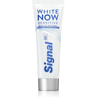 Signal White Now Sensitive избелваща паста за зъби за чувствителни зъби 75ml