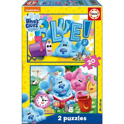 Educa - Puzzle 2x20 Blues Clues - 40 - 99 piese