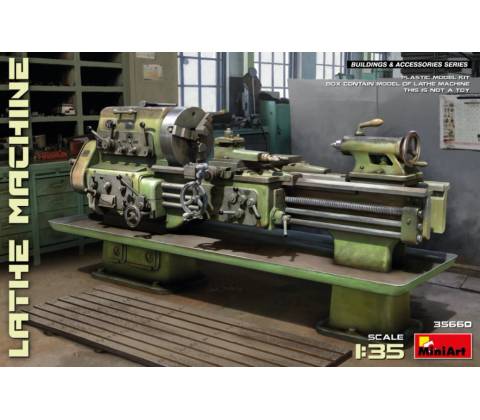 MiniArt Lathe Machine 1:35