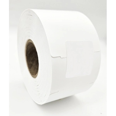 CDRmarket Незалепващи PVC етикети, 58x101 мм, 500 бр. , за TTR, Бял, роля (TTR-PVC-58x101)