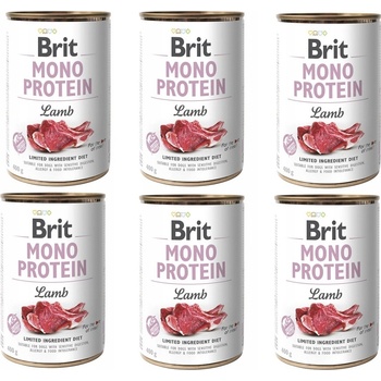 Brit Mono Protein Lamb 6 x 400 g