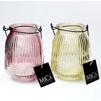 LAMPÁŠ na čajovú sviečku MIX4 v12,5xh8,5cm