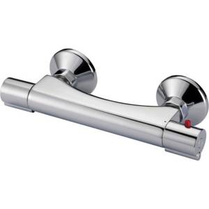 FERRO Aqualight - Термостатична душ-батерия, разстояние между изходите 120 мм, хром 2564/1, 0 (2564/1,0)