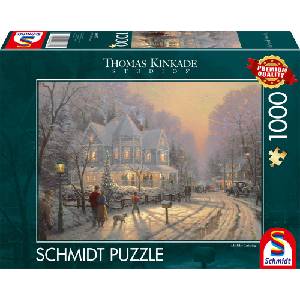 Schmidt Spiele Пъзел Schmidt от 1000 части - Празнично събиране (58627)