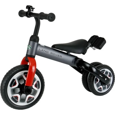 Rastar Детска триколка и баланс колело 2в1 Rastar Land Rover, 12 инча