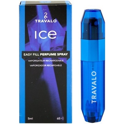 Travalo Perfume Pod Ice plniteľný rozprašovač parfumov Blue 5 ml