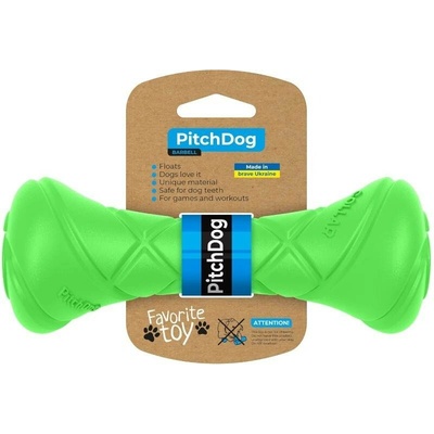 PitchDogHračka pěnová činka zelená