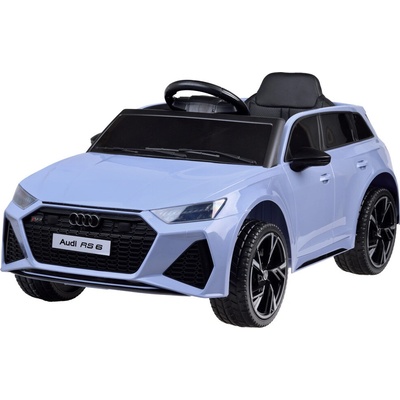 Audi RS 6 elektrické autíčk modrá