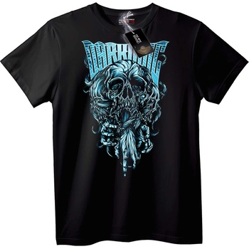 NOONEBRAND Тениска Тъмен Череп - M, Black