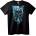 NOONEBRAND Тениска Тъмен Череп - M, Black