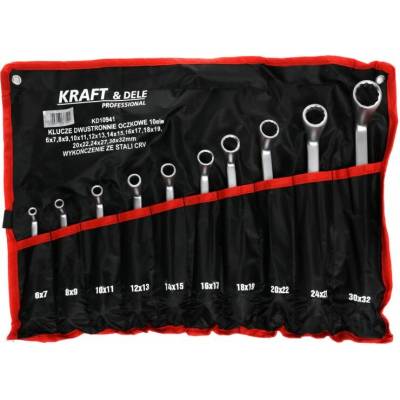 Kraft & Dele Sada očkových kľúčov 10 ks KD10941