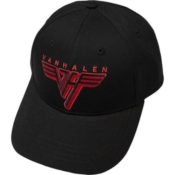 Van Halen Classic Red Logo Шапка с козирка Black (VHCAP03B)