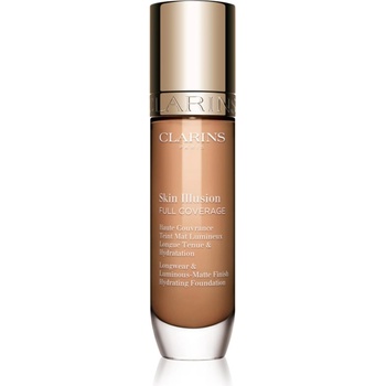 Clarins Skin Illusion Hydrating Foundation високо покривен фон дьо тен цвят 110.5W 30ml
