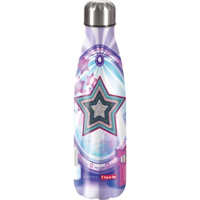 Step By Step Izolovaná láhev na pití z nerezové oceli 500 ml Glamour Star Astra
