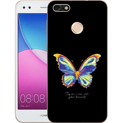 Picasee silikónové Huawei P9 Lite Mini - Diamanty Black čiré