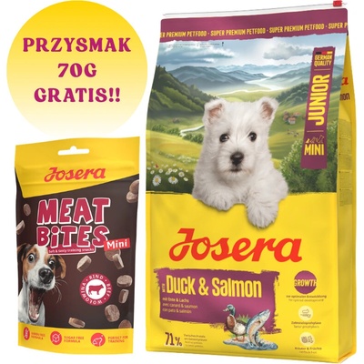 Josera Mini Junior kačica a losos 3 kg