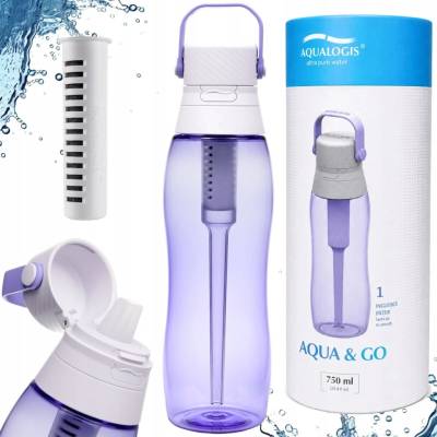 Aqualogis Aqua&Go 0,5 l fialová